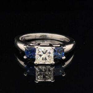 #2595-972000 0.92ct. Diamond & 0.88 ct. Sapphire PR