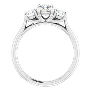 #122105:496 14K White 5 mm Cushion Engagement Ring Mounting|#122105:496 14K White 5 mm Cushion Engagement Ring Mounting|#122105:496 14K White 5 mm Cushion Engagement Ring Mounting