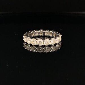 2.72ct. Platinum Eternity Band