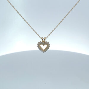 RODSTOCK AUG23 10K YELLOW GOLD DIAMOND NECKLACE