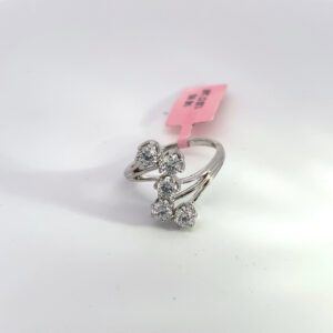 14K WHITEW GOLD 1.03 CARAT TOTAL WEIGHT LAB GROWN