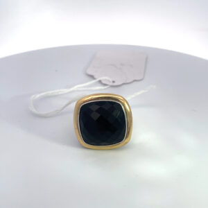 David Yurman Sterling Silver with Black Onyx