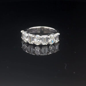 Stunning Diamond Wedding Band -3.50ct Total Weight