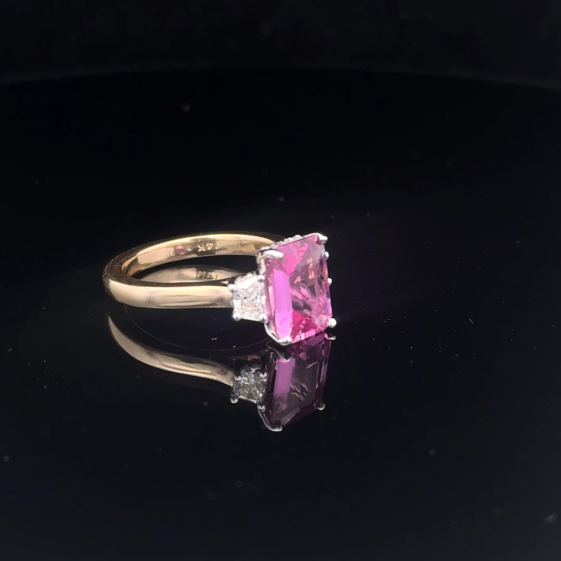 💖 2.50ct Custom Pink Sapphire Ring – Exclusively at Diamond Exchange Dallas